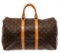 Louis Vuitton Brown Monogram Canvas Keepall 45 Travel Bag