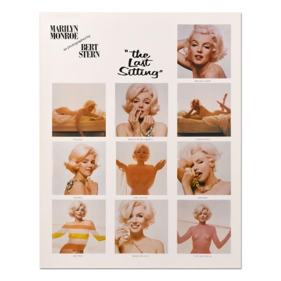 The Last Sitting (Montage) by Bert Stern (1929-2013)