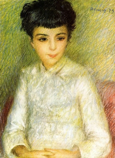 Renoir - Young Girl With Brown Hair