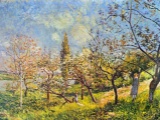 Alfred Sisley - Orchard in Spring