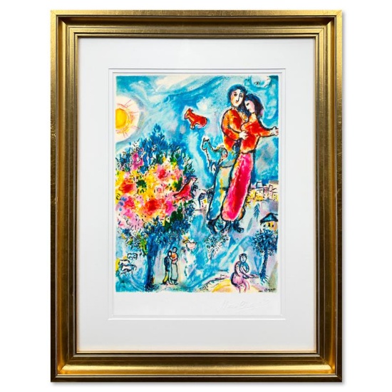 Entre L'hiver Et Le Printemps by Chagall (1887-1985)