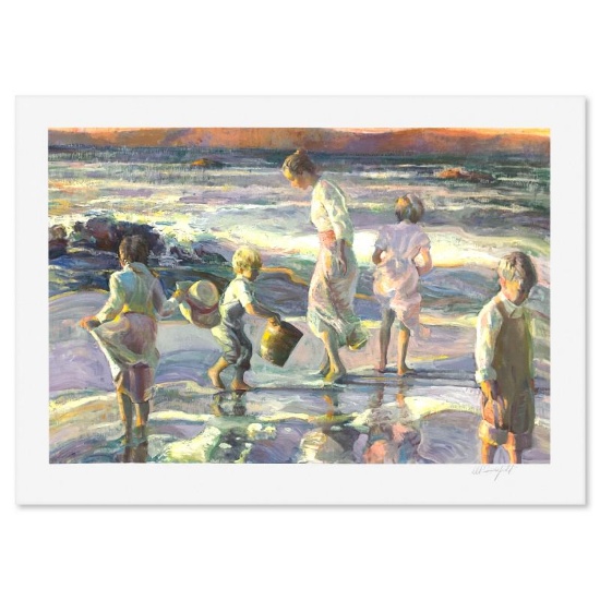 Frolicking at the Seashore by Hatfield, Don