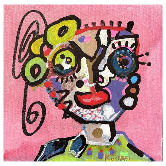 And the Day Came by Kostabi Original