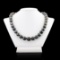 12MM to 15MM Tahitian Cultured Pearl Necklace with 14K White Gold Clasp