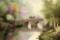 Hometown Bridge by Thomas Kinkade