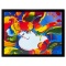 Flower Blossom Lady by Peter Max