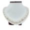Pearl and Diamond Necklace - 14KT Yellow Gold