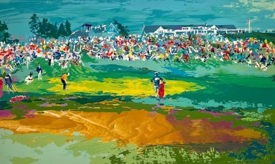 LEROY NEIMAN Home Hole At Shinnecock, 1995