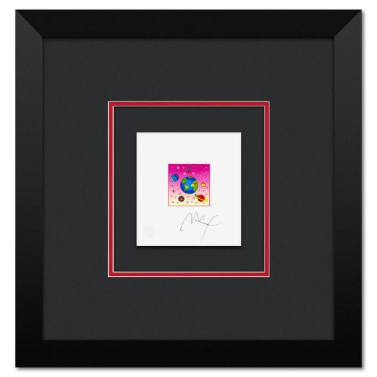 Cosmic Runner with Planets by Peter Max