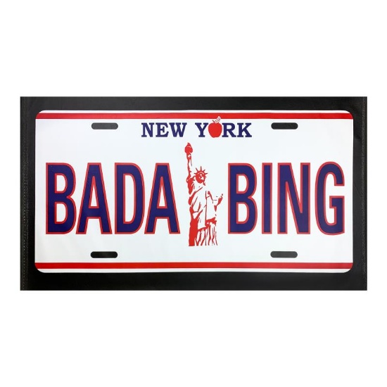 BADA BING by Steve Kaufman (1960-2010)