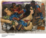 Girls Just Wanna Have Fun, Boys Just Wanna Play With Guns by Stephen Holland ORI