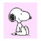 Snoopy: Pink by Peanuts,