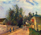 Camille Pissarro - Stagecoach after Ennery