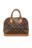 Louis Vuitton Brown Monogram Alma PM Bag