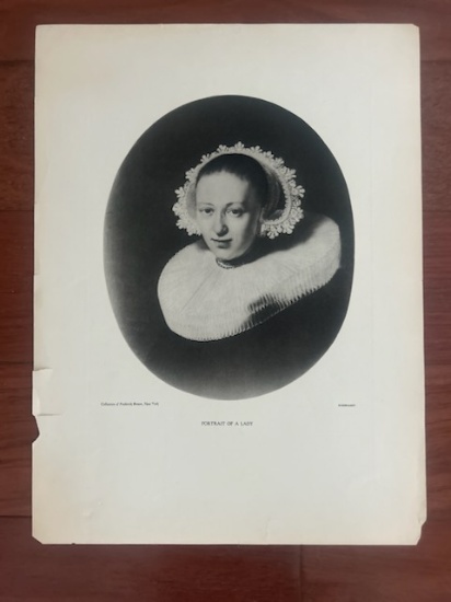 Portrait of a Lady by Rembrandt