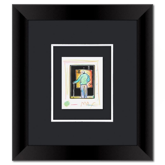 Man at Easel by Peter Max