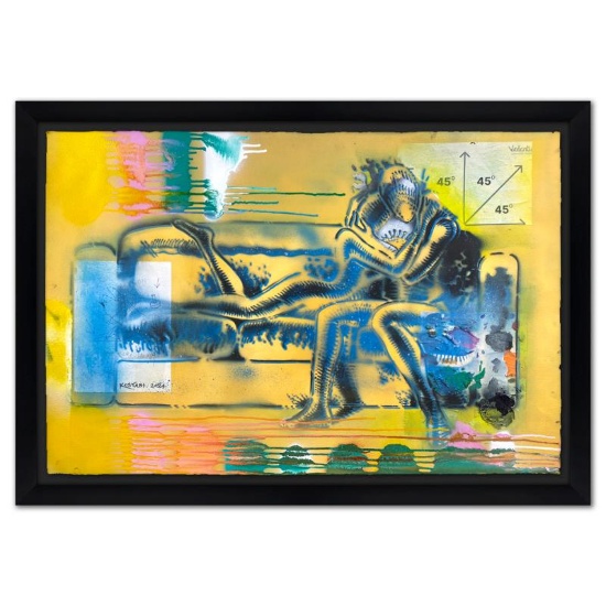 At a 45 Degree Angle to Eternity - Rome by Kostabi Original