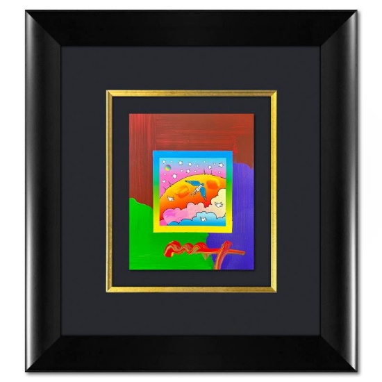 Angel with Clouds by Peter Max