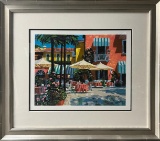 Inn at Lake Gorda Custom Framed by Behrens, Howard