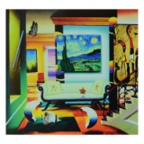 Salon Of Van Gogh by Ferjo,