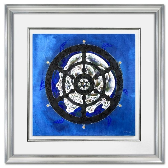 Ashtamangala Dravya - Wheel by Hong Original