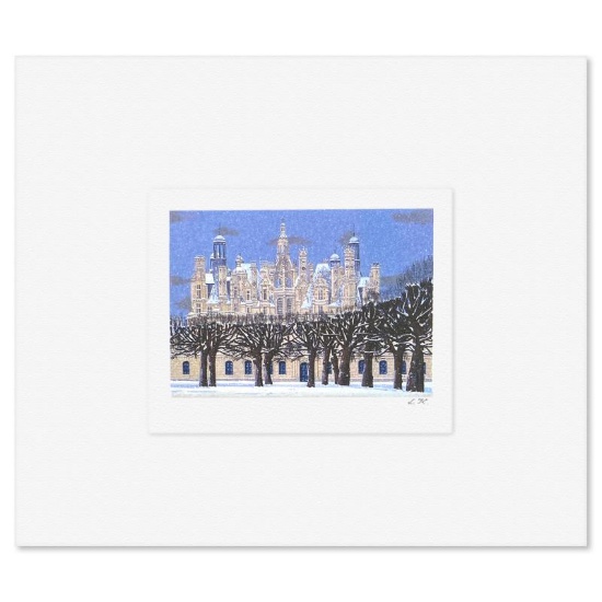 Chambord Snowfall by Kondakova Liudmila
