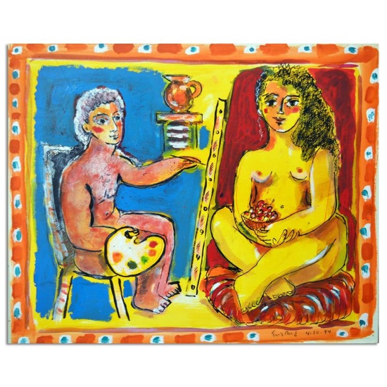 Artist And His Muse by Ensrud Original