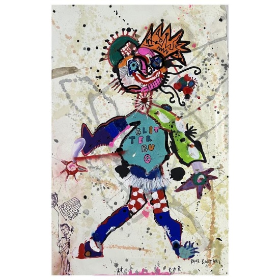 Between the Internet and the Madness by Kostabi Original