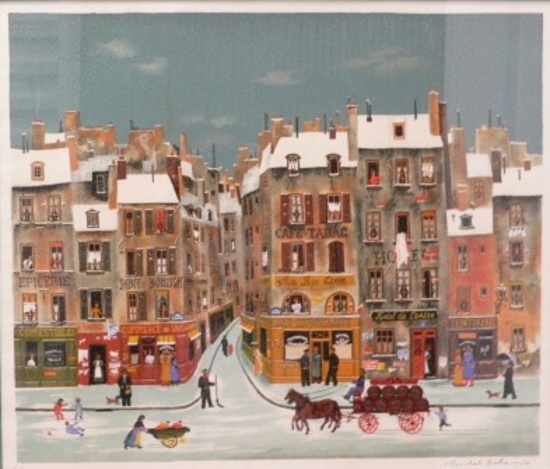 Cafe de la Coin by Michel Delacroix
