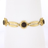 Vintage Retro 14K Yellow Gold 6.75