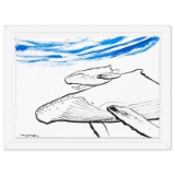 Humpback and Calf by Wyland Original