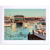 Fisherman's Wharf by Mark King (1931-2014)
