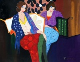 TARKAY BRIEF RESPITE SIGNED SERIGRAPH