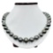 Pearl and Diamond Necklace - 14KT White Gold