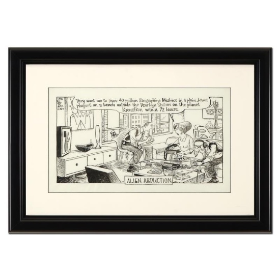Alien Abduction (9/23/01) by Bizarro Original