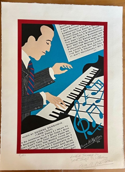 George Gershwin by Pierre H. Matisse