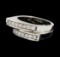 0.44 ctw Diamond Ring - 14KT White Gold
