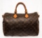 Louis Vuitton Brown Monogram Canvas Speedy Bandouliere 35 Satchel Bag