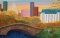 Couple in Central Park by Fanch Ledan Original