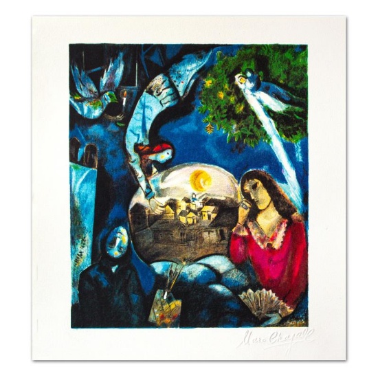 Autour Delle by Chagall (1887-1985)