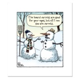 Snowman Carrot by Bizarro