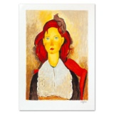 Busto Di Regazza Seduta by Modigliani (1884-1920)