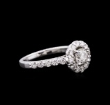 1.28 ctw Diamond Ring - 14KT White Gold