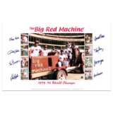 Big Red Machine Tractor by Rose Pete