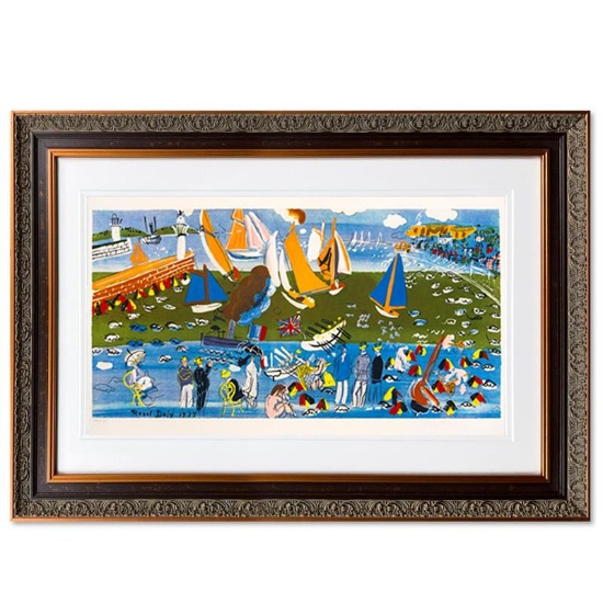 La Visite De Lescadre Anglaise Au Havre by Dufy (1877-1953)