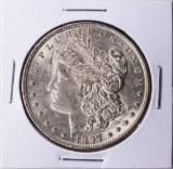 1897 $1 Morgan Silver Dollar Coin CH BU