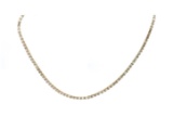 21.41 ctw Diamond Eternity Necklace - 18KT Yellow Gold