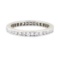 0.75 ctw Diamond Eternity Ring - 18KT White Gold