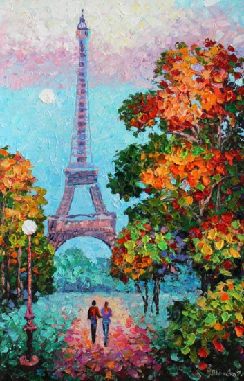 ANTANENKA A WALK TO THE EIFFEL TOWER