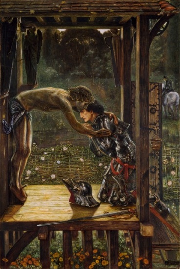 Edward Burne-Jones - The Merciful Knight